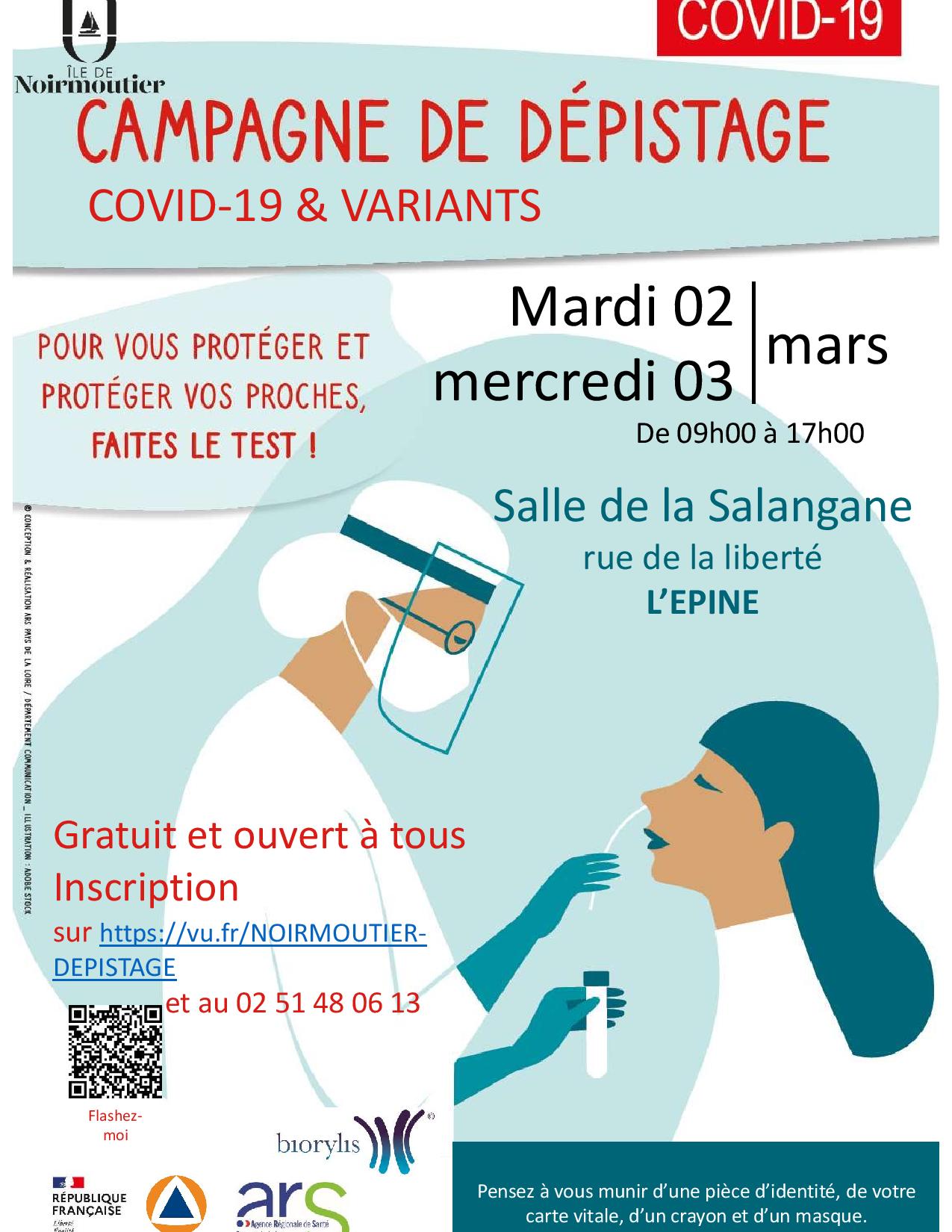 Affiche dépistage