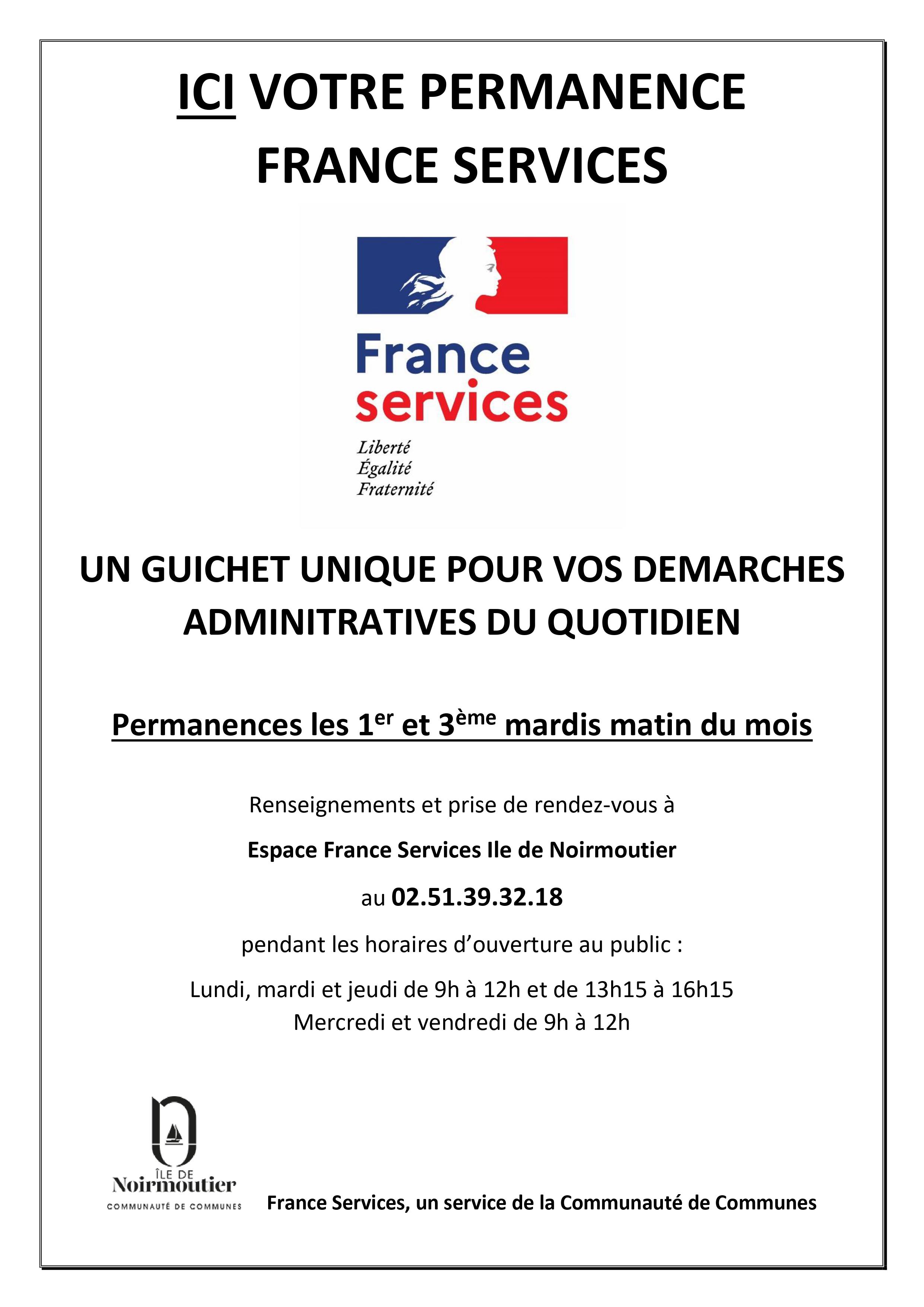 Affiche France Services