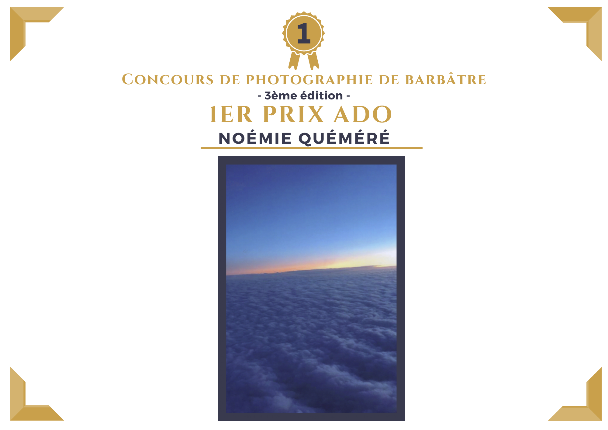 CONCOURS PHOTO 1ER PRIX ADO