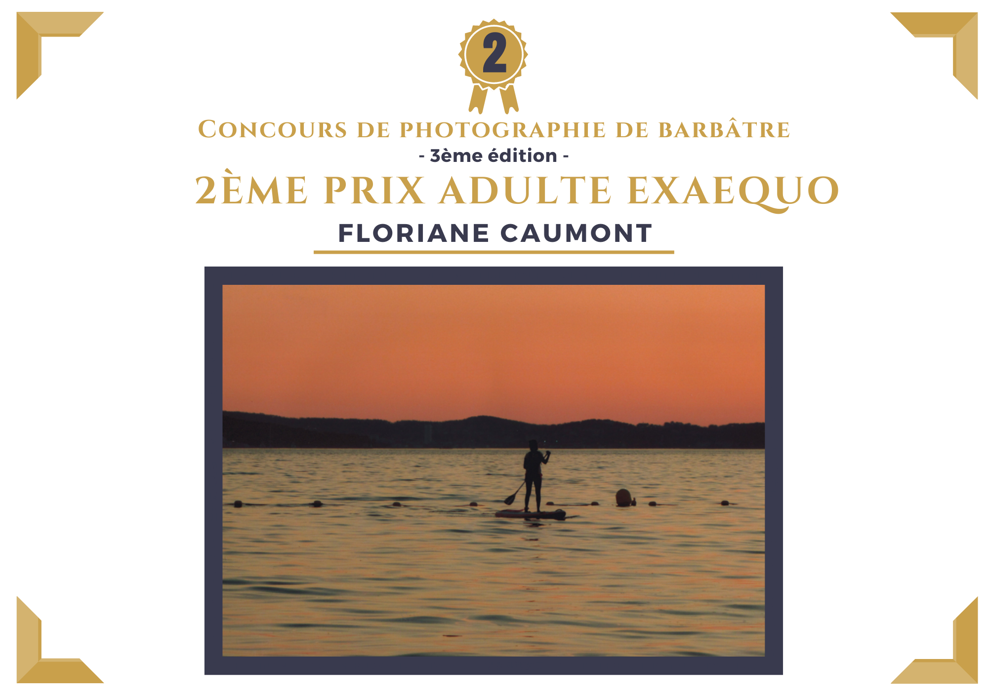 CONCOURS PHOTO 2ÈME PRIX ADULTE
