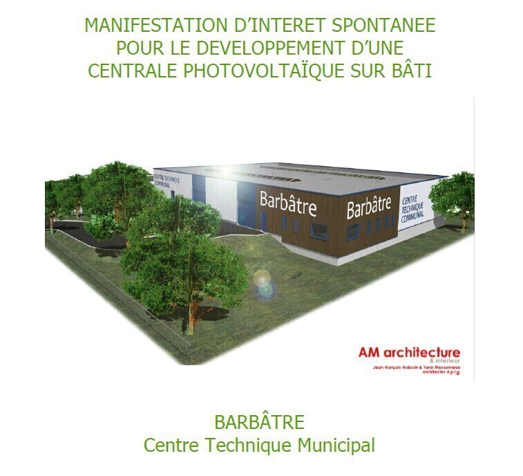 MIS centrale photovoltaïque