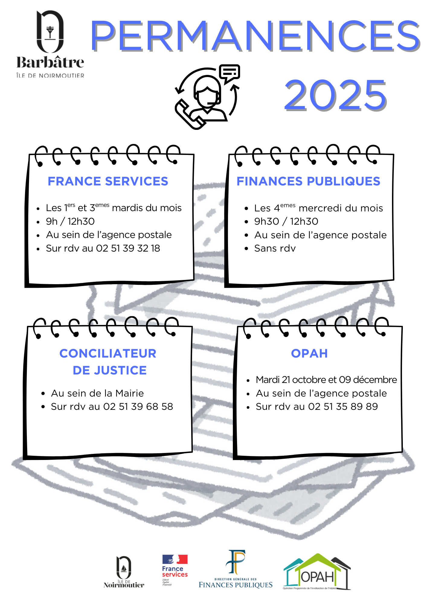 Permanences 2025