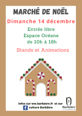 Affiche Marché de Noël
