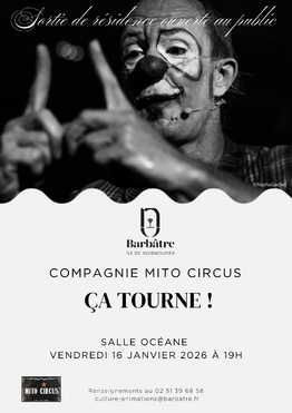 Affiche résidence Mito Circus