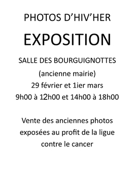 Expo Photos d'Hiv'Her