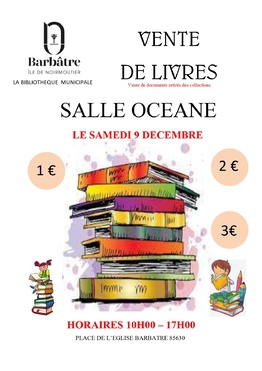 Vente de Livres déclassés 2023