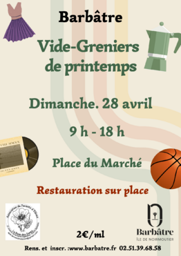 Vide-greniers de printemps 2024