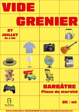 Vide-greniers été 2025