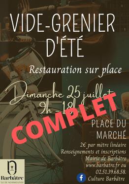 Vide-greniers 2021 Complet