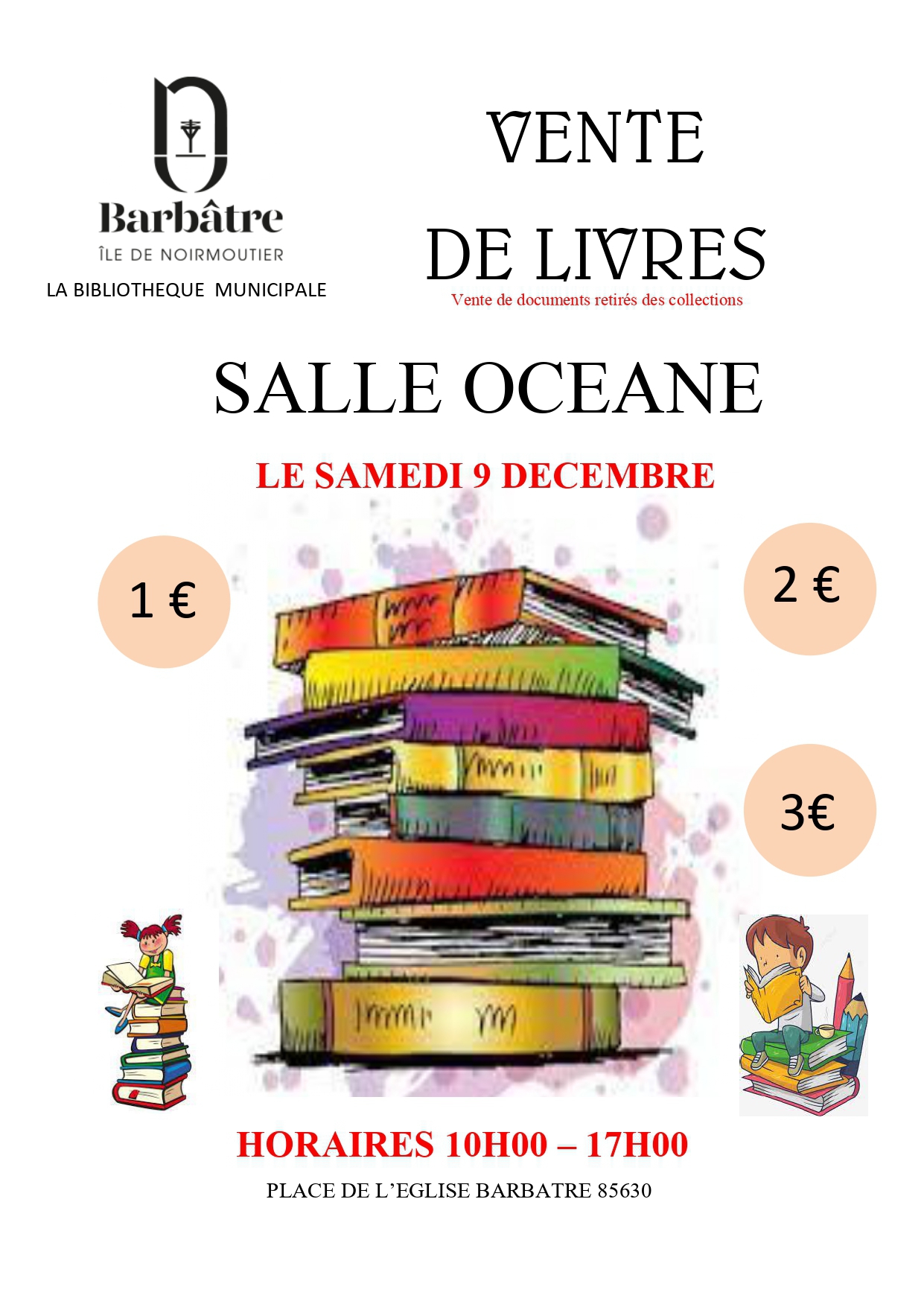 Vente de Livres déclassés 2023