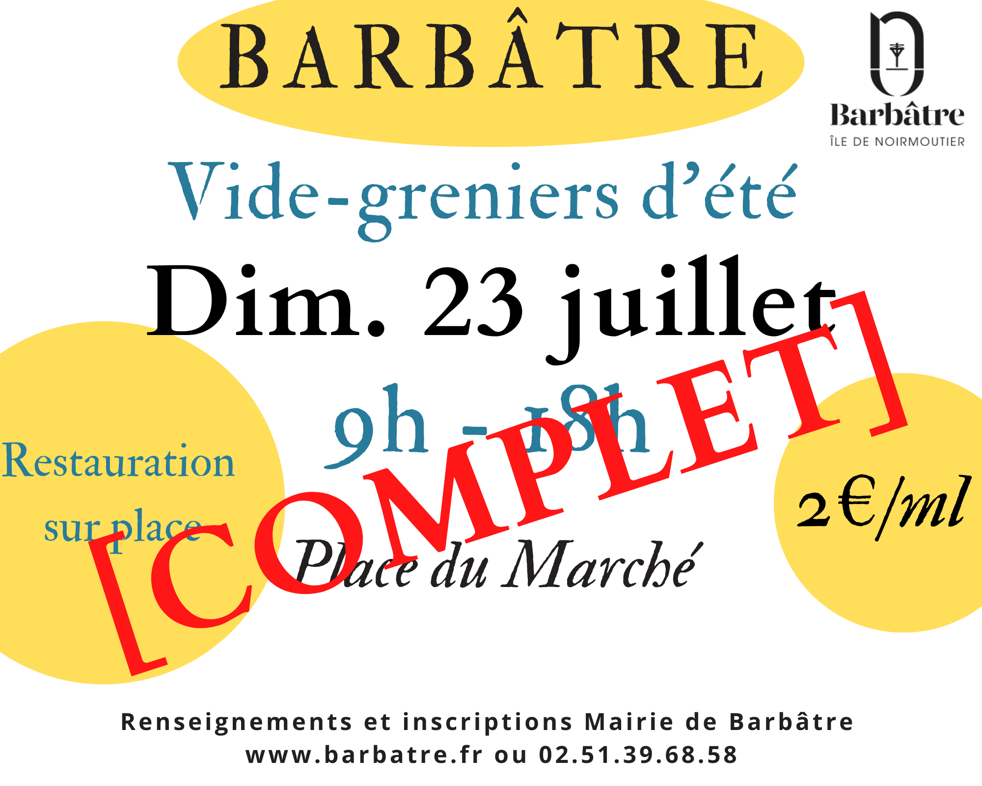 Vide grenier complet