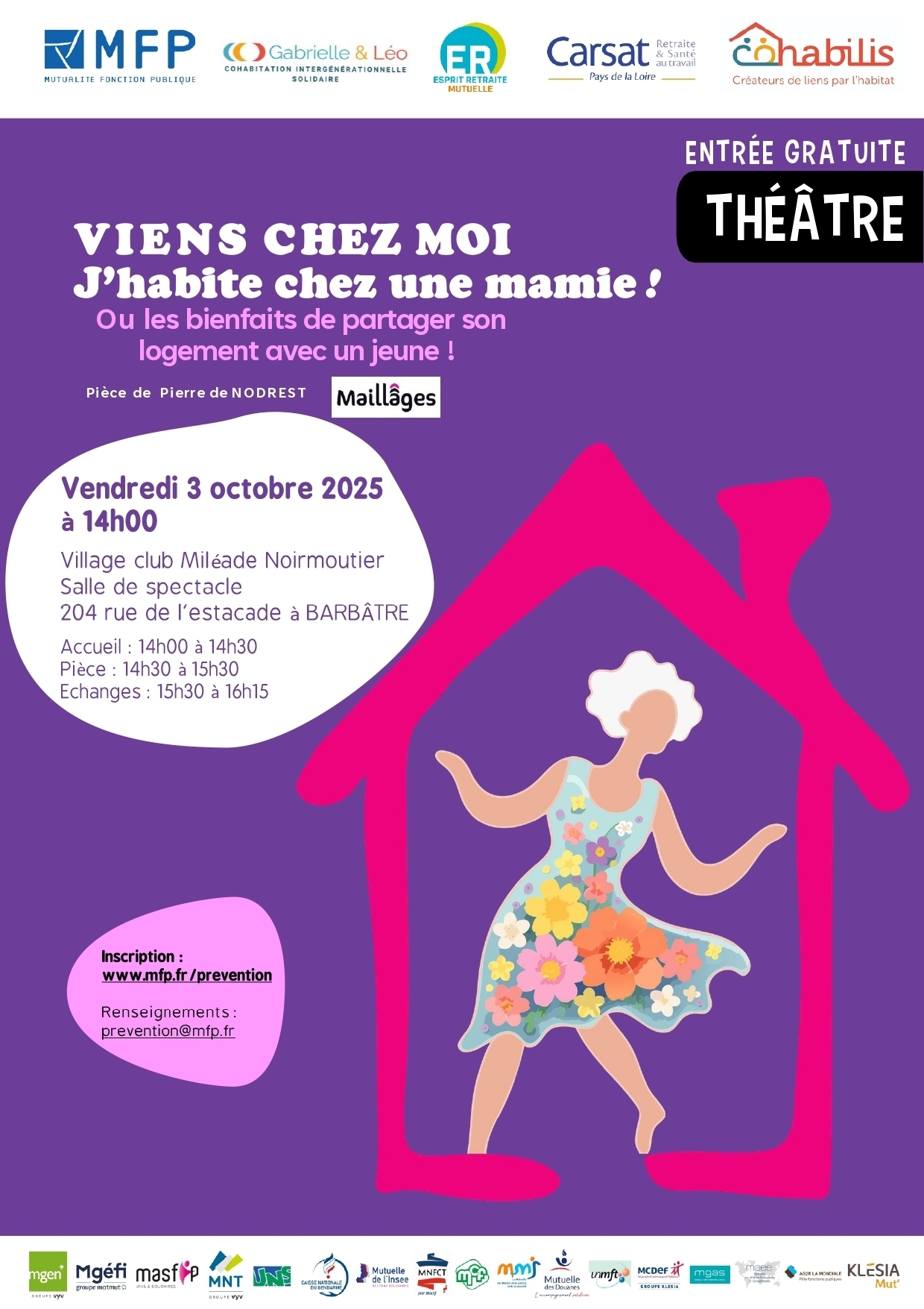 Viens chez moi j'habite chez une mamie